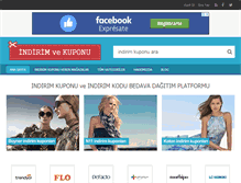Tablet Screenshot of indirimvekuponu.com